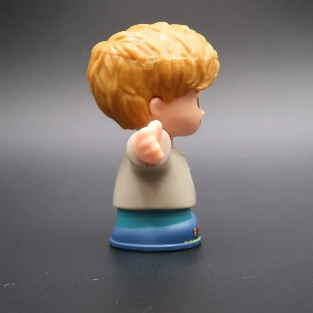 Fisher Price Little People Male Blonde Hair Fishing Shirt Boy Dad Replacement